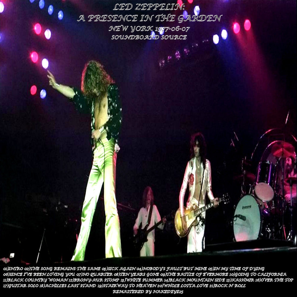 Led Zeppelin June 7, 1977 NakedEye25 Remaster - Heart of Markness